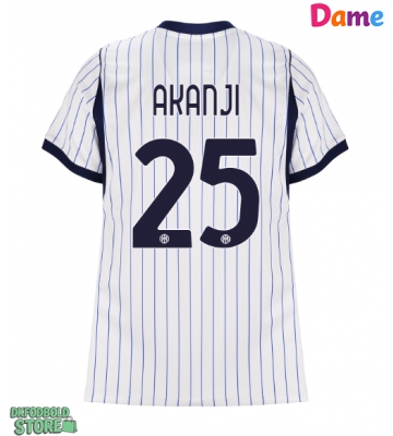 Inter Milan Manuel Akanji #25 Replika Udebanetrøje Dame 2026-27 Kortærmet